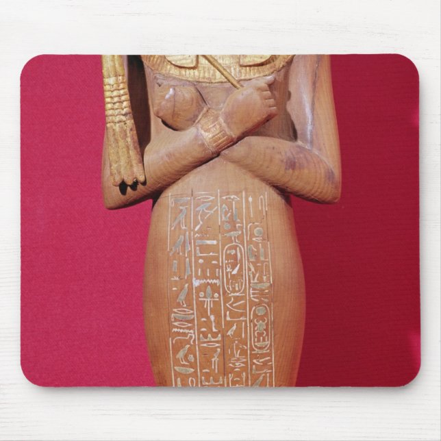 Shabti figure of king from Tomb of Tutankhamun Mouse Mat (Front)