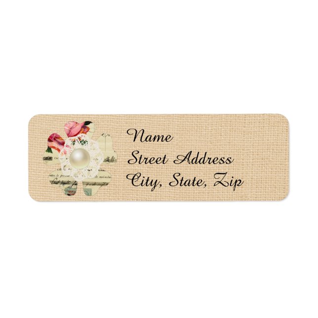Shaby Chic Mailing Labe (Front)
