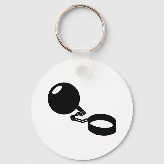 Shackle married key ring (Front)
