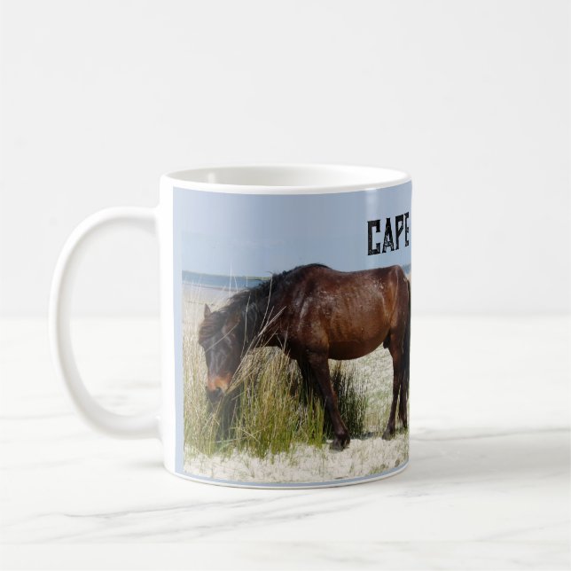 Shackleford Bank Horse Mug (Left)