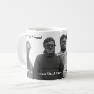 Shackleton and Crew in Antarctic Nimrod picture Coffee Mug