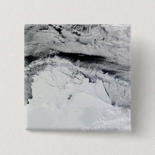 Shackleton Ice Shelf, Antarctica 15 Cm Square Badge
