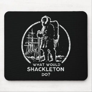 Shackleton Leadership Energy Managers Retro Design Mouse Mat