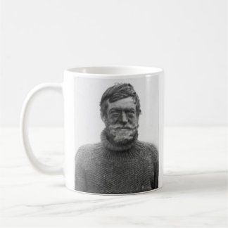 Shackleton mug - picture and "Difficulties" quote