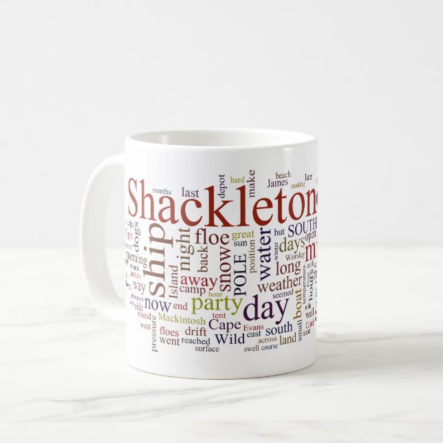 Shackleton's "South" Antarctic Endurance mug (Front Left)