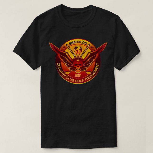 Shadaloo Golf Tournament 1991 T-Shirt (Design Front)