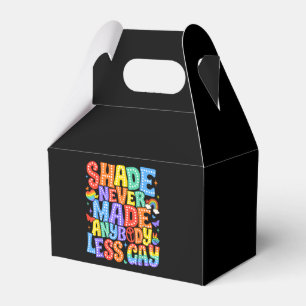 Shade Never Made Anybody Less Gay Pride LGBT Month Favour Box
