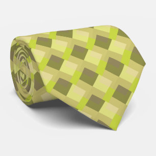 Shade of Lime Green Pattern Tie