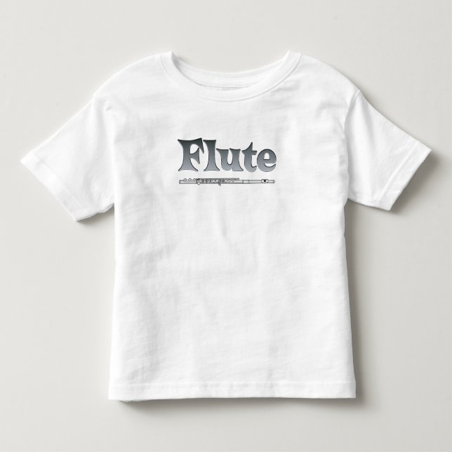 Shaded Flute Toddler T-Shirt (Front)