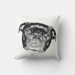 Shaded Pug Rest Cushion
