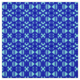Shades blue colour fabric print pattern design 