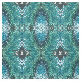 Shades Bright Blue & Green Beach Fabric 'Venice'