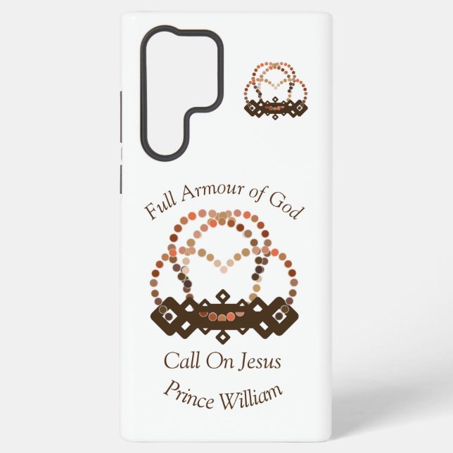 Shades Of A Prince Boy Full Armour of God  Samsung Galaxy S22 Ultra Case (Back)