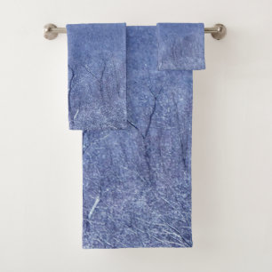 Shades of Blue Bath Towel Set