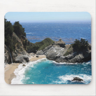 Shades of Blue - Coastal Landscape Photo Mousepad