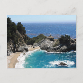 Shades of Blue - Coastal Landscape Photo Postcard