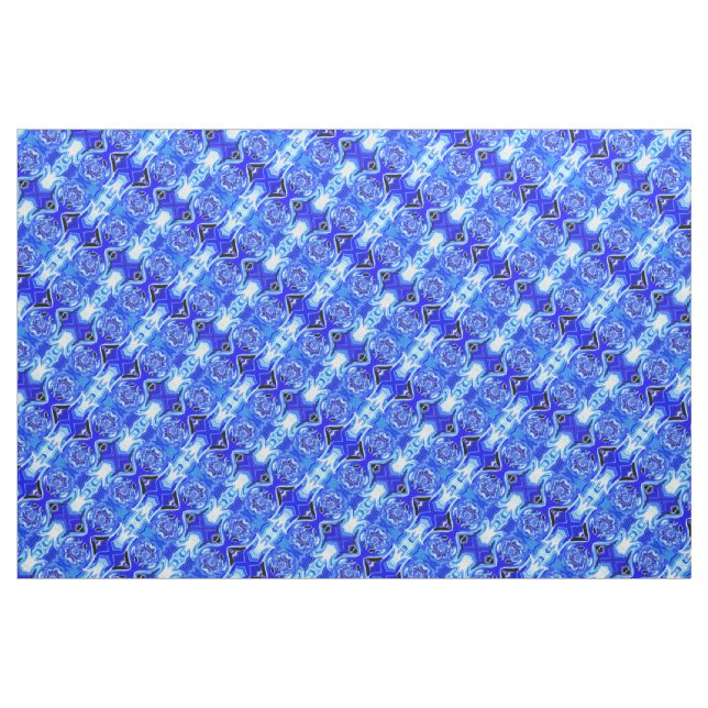 Shades of blue fabric (Fat Quarter)