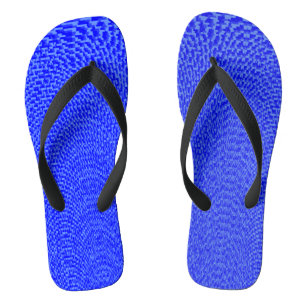 "Shades of Blue" Flip Flops