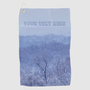 Shades of Blue Golf Towel