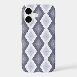 Shades of blue grey diamond pattern