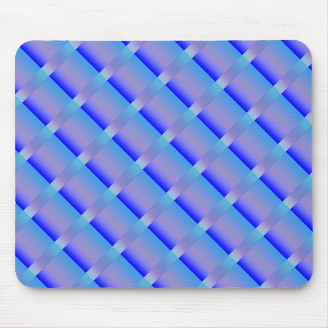 Shades of Blue Mouse Mat (Front)