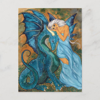 Shades of Blue Postcard