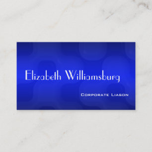Shades of Blue Professional Standard Business Card