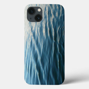Shades of Blue Water Abstract Nature Photography iPhone 13 Case
