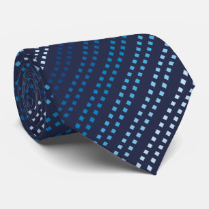 Shades of Blue with Changeable Background Colour Tie