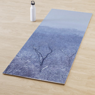 Shades of Blue Yoga Mat