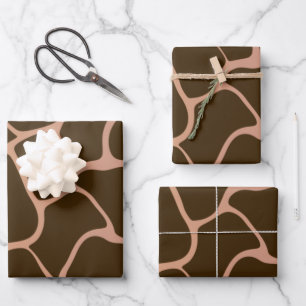 Shades of brown Gradient Wrapping Paper