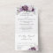 Shades of Dusty Purple Blooms Moody Floral Wedding