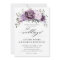 Shades of Dusty Purple Blooms Moody Floral Wedding