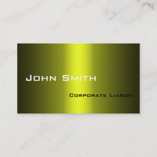 Shades of Gold Standard Business Cards