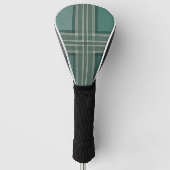 Shades of green golf head cover (Front)