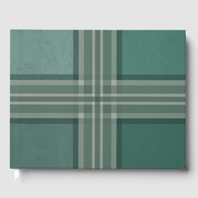 Shades of green guest book (Front)