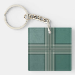 Shades of green key ring