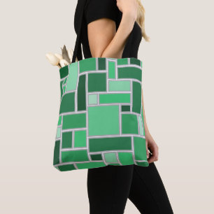 Shades of Green Tote Bag