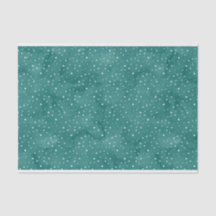 SHADES OF GREEN & WHITE RANDOM POLKA DOTS