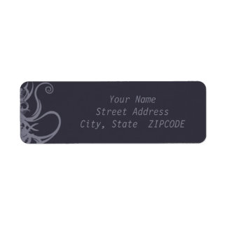 Shades of Grey Address Labels