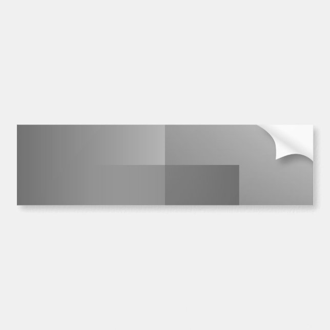 shades of grey bumper sticker (Front)