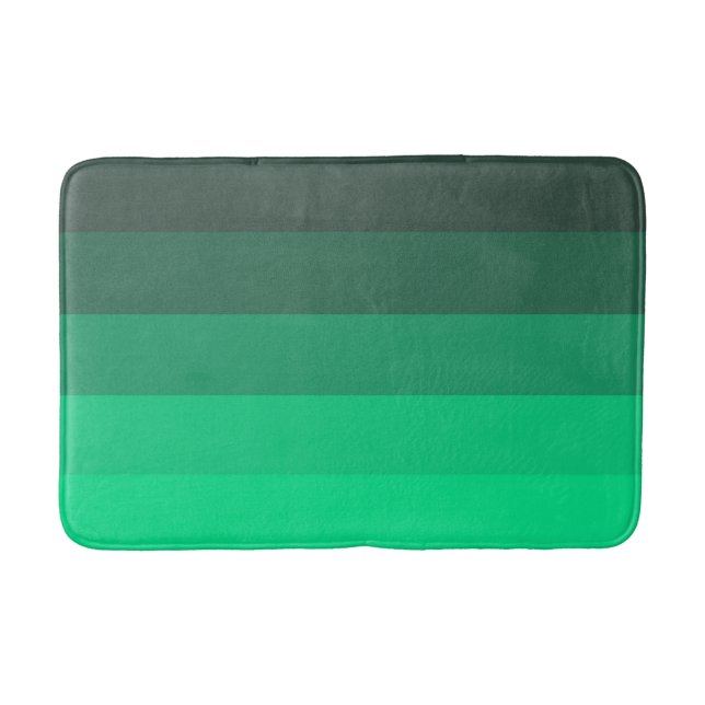 Shades of Jade Bath Mat (Front)