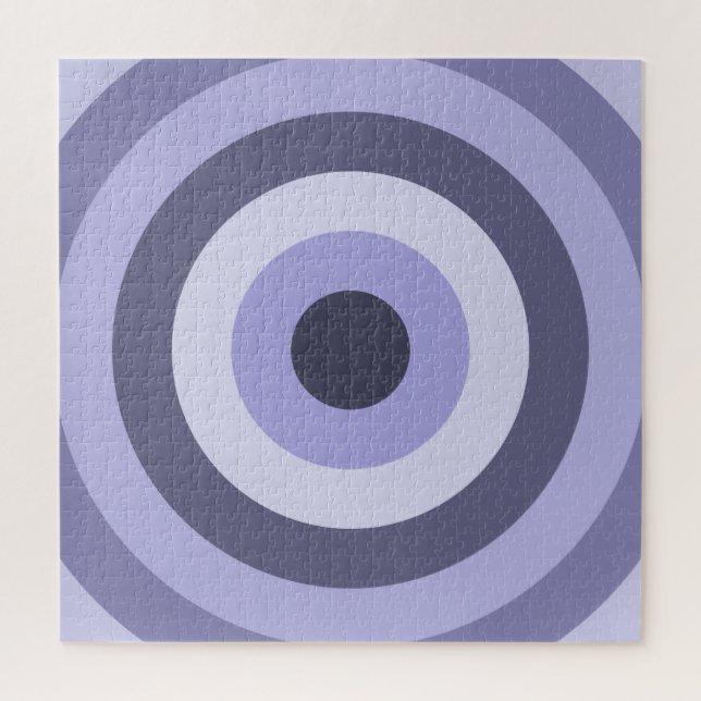 Shades of Lavender Rings Jigsaw Puzzle (Vertical)