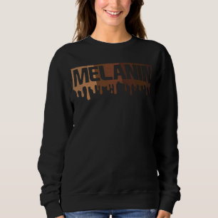 Shades of Melanin African American Black History Sweatshirt