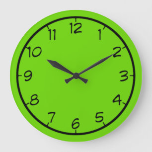 Shades of Neon Clock
