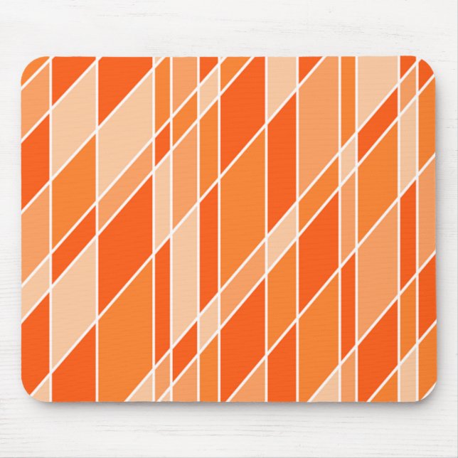Shades of Orange Mouse Mat (Front)