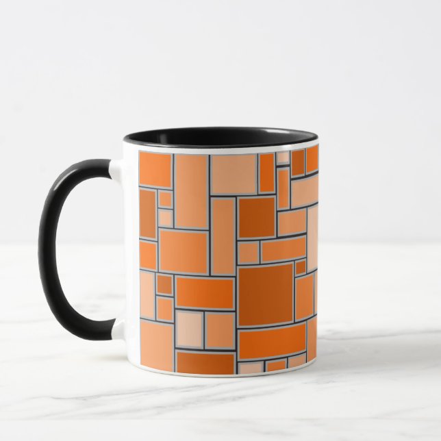 Shades of Orange  Mug (Left)