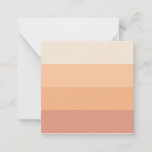 Shades of Peach Gradient Card