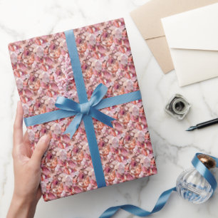 Shades of Pink Gemstones Wrapping Paper