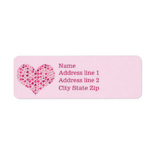 Shades of Pink Heart of Hearts